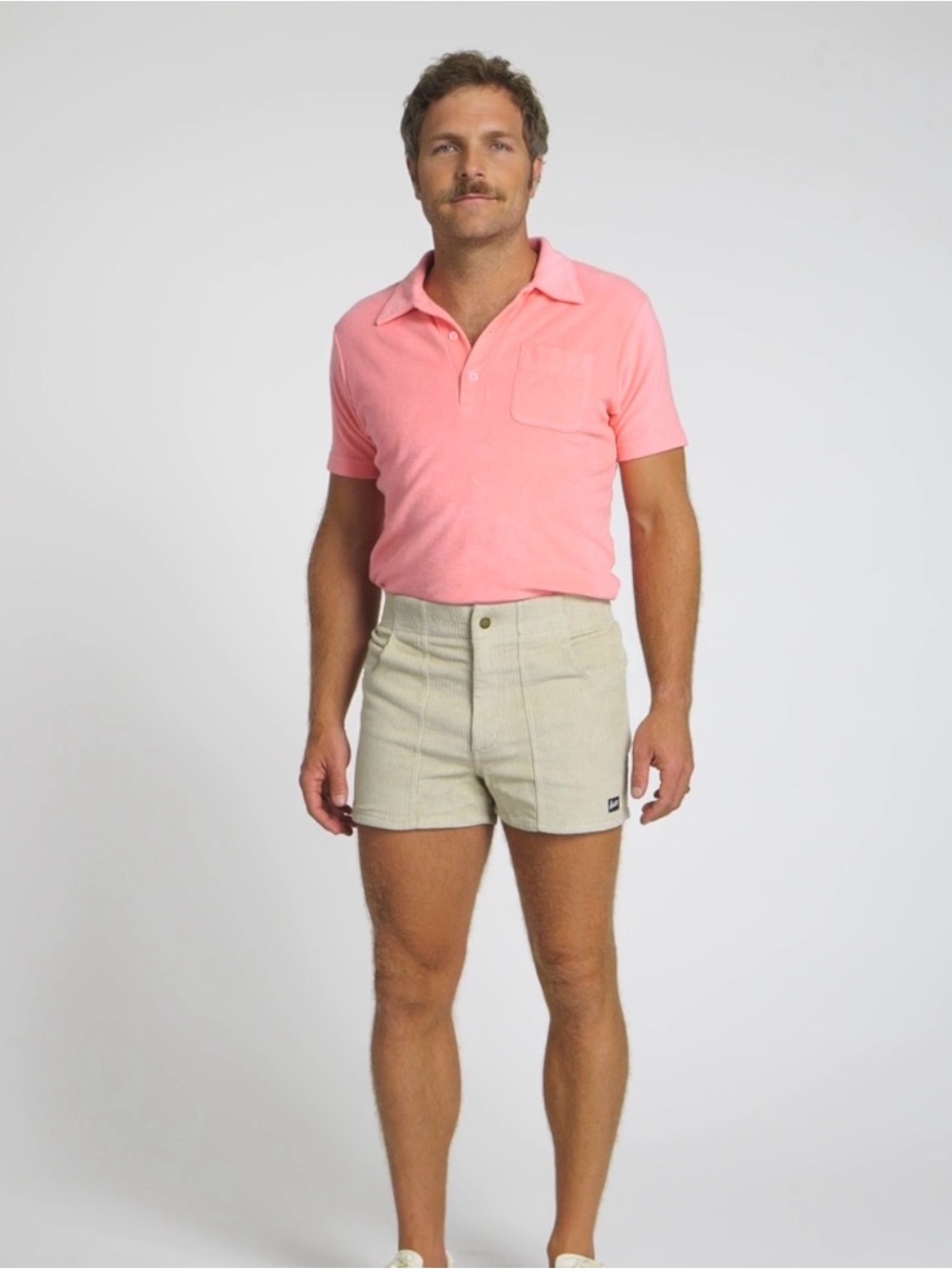 Hammies Corduroy mens Shorts men’s size 38 cream EUC